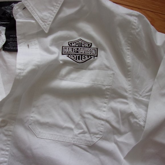 Harley Davison NWT Button Up Shirt - Picture 3 of 4